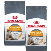 ROYAL CANIN Hair&Skin Care 2x4kg karma sucha dla kotów dorosłych, lśniąca sierść i zdrowa skóra