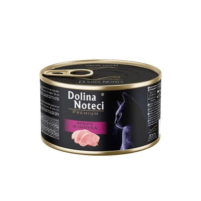 Dolina Noteci Premium  dla kota bogata w indyka 185g