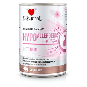 Disugual Karma mokra dla psa Weterynaryjna HYPOALLERGENIC Dzik (dorosły) 400g