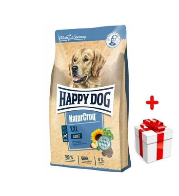  Happy Dog NaturCroq Adult XXL 15 kg + niespodzianka dla psa GRATIS!