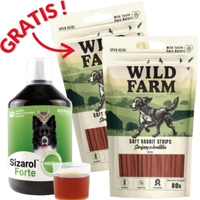 BIOVICO Sizarol Forte 500 ml+ GRATIS WILD FARM stripsy z królika 2x80g