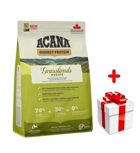  ACANA Grasslands Dog 2kg + niespodzianka dla psa GRATIS!