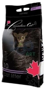 SUPER BENEK Żwirek Canadian Cat lavender 10 L - 8,5kg / Opakowanie uszkodzone (2269) !!!