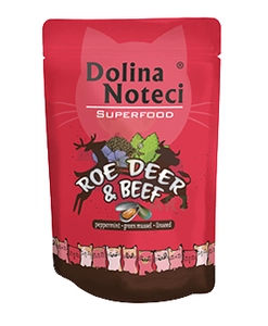 DOLINA NOTECI Superfood sarna i wołowina saszetka 85g