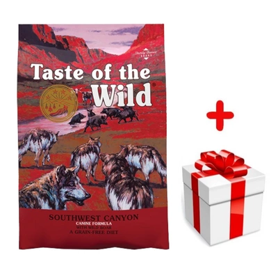 TASTE OF THE WILD SouthWest Canyon 12,2kg + niespodzianka dla psa GRATIS!