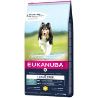 EUKANUBA Adult Chicken L/XL Grain Free 12kg/Opakowanie uszkodzone (8443) !!! 