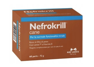 NBF Lanes Nefrokrill Cane 60 kapsułek dla psa
