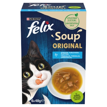 FELIX Soup Original Rybne smaki 6x48 g