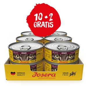 JOSERA Cat Senior 10x85g +  2x85g GRATIS!!