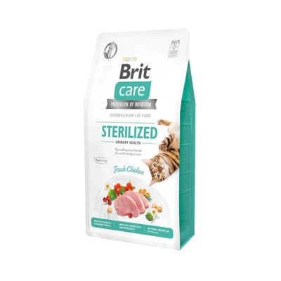 BRIT Care Cat  Grain- Free Sterilised Urinary Health 7kg / Opakowanie uszkodzone (4632,4649,4775 5493) !!!