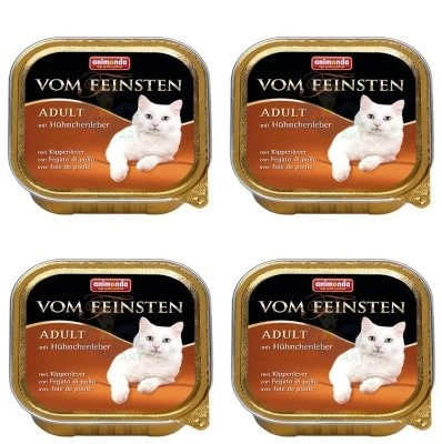 ANIMONDA Vom Feinsten Classic Cat smak: z wątróbką drobiową 32x100g