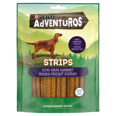 ADVENTUROS Strips o smaku sarniny 90g 