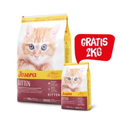 JOSERA Kitten 10kg+2kg GRATIS!!