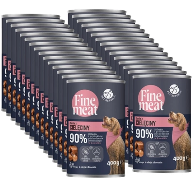 PetRepublic Fine Meat danie z cielęciny 30x400g dla psa