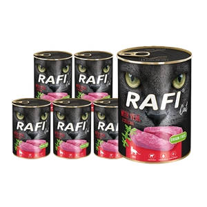 RAFI Cat Adult z cielęciną 12 x 400g