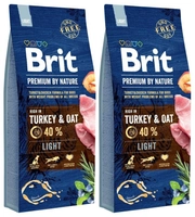 Brit Premium By Nature Light 2x15kg