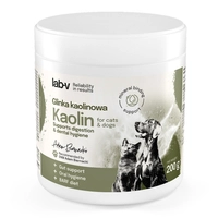 Lab-v Kaolin – wsparcie jelit i higieny jamy ustnej dla psów i kotów 200g