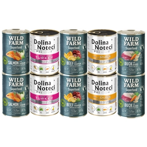 Dolina Noteci + WILD FARM Superfood Mix Smaków 10x400g