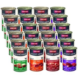 ANIMONDA GranCarno Adult Dog Mix Smaków24x400g