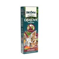 HERBEE cruncher dla gryzoni i królików 115g warzywny z amarantusem