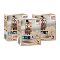 BOZITA Cat Kurczak I Indyk W Sosie 3x370g