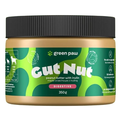 Green Paw Gut Nuts 350g - Masło orzechowe z inuliną dla psów