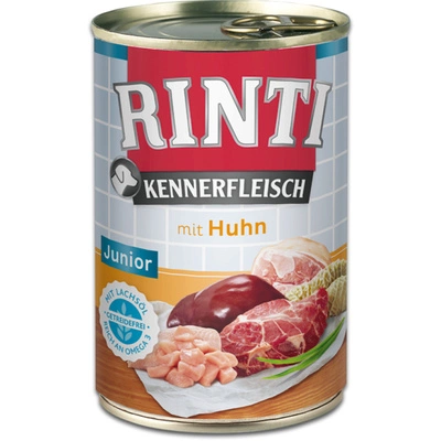 Rinti Kennerfleisch Junior Huhn karma mokra dla psa - kurczak 12x400g