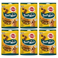 PEDIGREE Tasty Minis 6x130g - przysmak dla dorosłych psów, o smaku kurczaka i kaczki