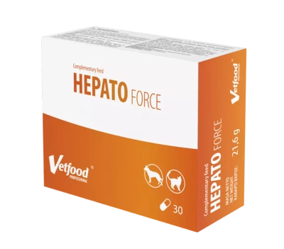 VETFOOD Hepatoforce 30kaps.