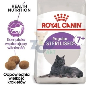 ROYAL CANIN  Sterilised +7 10kg karma sucha dla kotów dorosłych, od 7 do 12 roku życia życia, sterylizowanych  / Opakowanie uszkodzone (3005,3248)