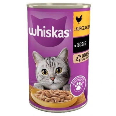 WHISKAS Adult puszka 28x400g (2 gatunek opakowania ) MIX SMAKÓW 