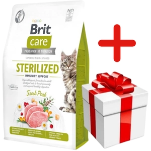 BRIT Care Cat Grain-Free Sterilized Immunity Support 400g + NIESPODZIANKA DLA KOTA GRATIS!!