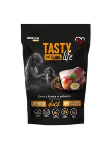Tasty Dogs Life Junior Danie z kaczką w galaretce 150g