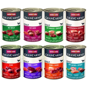 ANIMONDA GranCarno Adult Dog Mix Smaków 8x400g