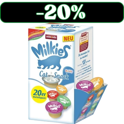 ANIMONDA Mleko dla kota 20x15g Variety