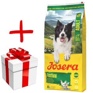 JOSERA Festival 12,5kg + niespodzianka dla psa GRATIS!