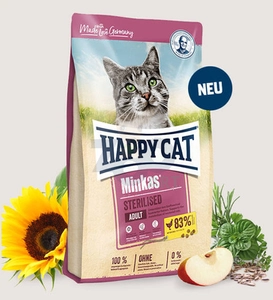 HAPPY CAT Minkas Sterilised Geflügel (drób) 10kg