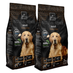 Rex Natural Range Adult Chicken & Rice 2x3kg