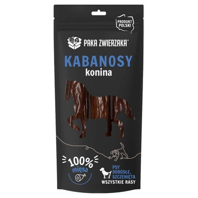 PAKA ZWIERZAKA- Kabanosy konina 3 szt (80g)