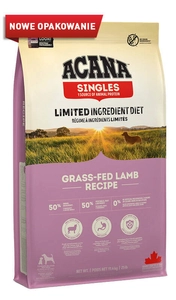 ACANA SINGLES Grass-Fed Lamb 11,4kg - 9,7kg / Opakowanie uszkodzone (261) !!!