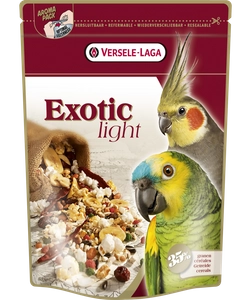 VERSELE-LAGA Exotic Light - mieszanka z prażonymi ziarnami dla dużych i średnich papug 750g