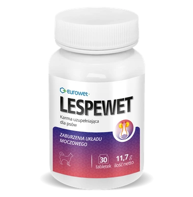 Lespewet 30 tab. dla psa