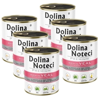 Dolina Noteci PREMIUM bogata w cielęcinę z zielonym groszkiem 6x800g