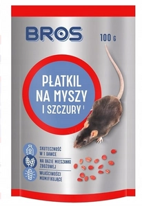 BROS - Płatkil na myszy i szczury 100g