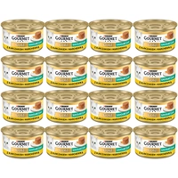 Purina Gourmet Gold Savoury Cake z kurczakiem i marchewką 48x85g