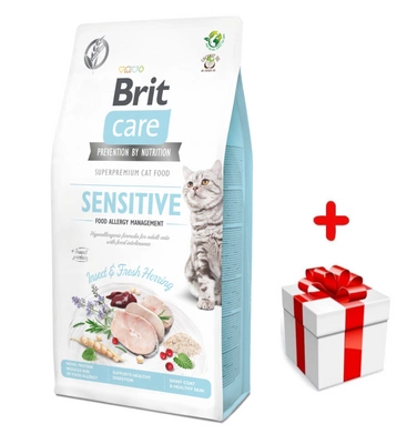 BRIT Care Cat Grain-Free Sensitive Allergy Management Insect 400g + niespodzianka dla kota GRATIS!