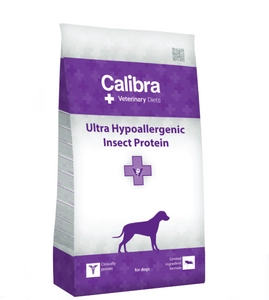 Calibra Veterinary Diets Dog Ultra Hypoallergenic Insect Protein 12kg \ Opakowanie uszkodzone (3003,3658)