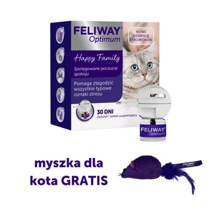 CEVA Feliway Optimum dyfuzor + Zabawka dla kota-myszka GRATIS!