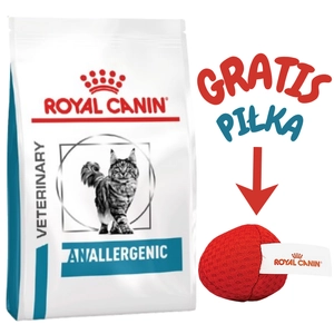 ROYAL CANIN Anallergenic Cat 2kg + piłka dla kota GRATIS!!