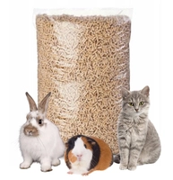 EcoPellet Ekologiczny żwirek drewniany pellet dla kota, świnki, królika 14,4kg//Opakowanie uszkodzone (2613) !!! 